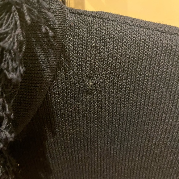 ST. JOHN.   Caviar With eyelash trim Amazing with jeans too!   ❤️.  10 flaw - Picture 8 of 8